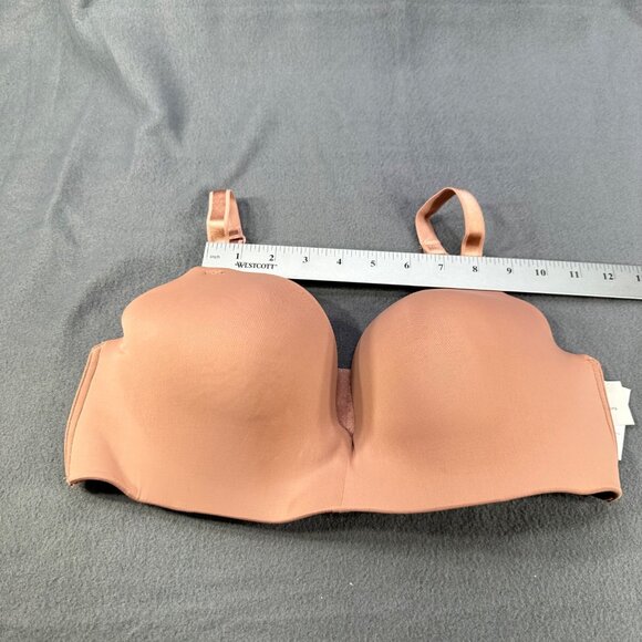 Auden Womens Size 36DD Nursing Bra Lightly Lined Wireless 2 Way Straps Mauve New - Picture 7 of 14